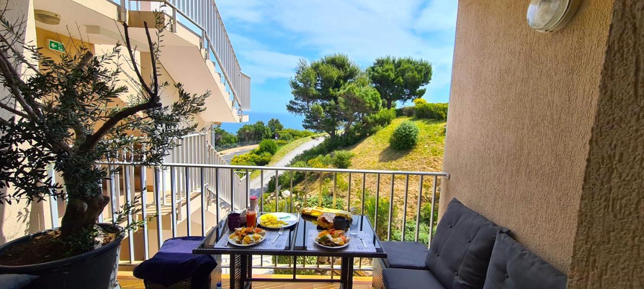 Studio *** "Thalabanyuls" - Vue Mer - Balcon Экстерьер фото