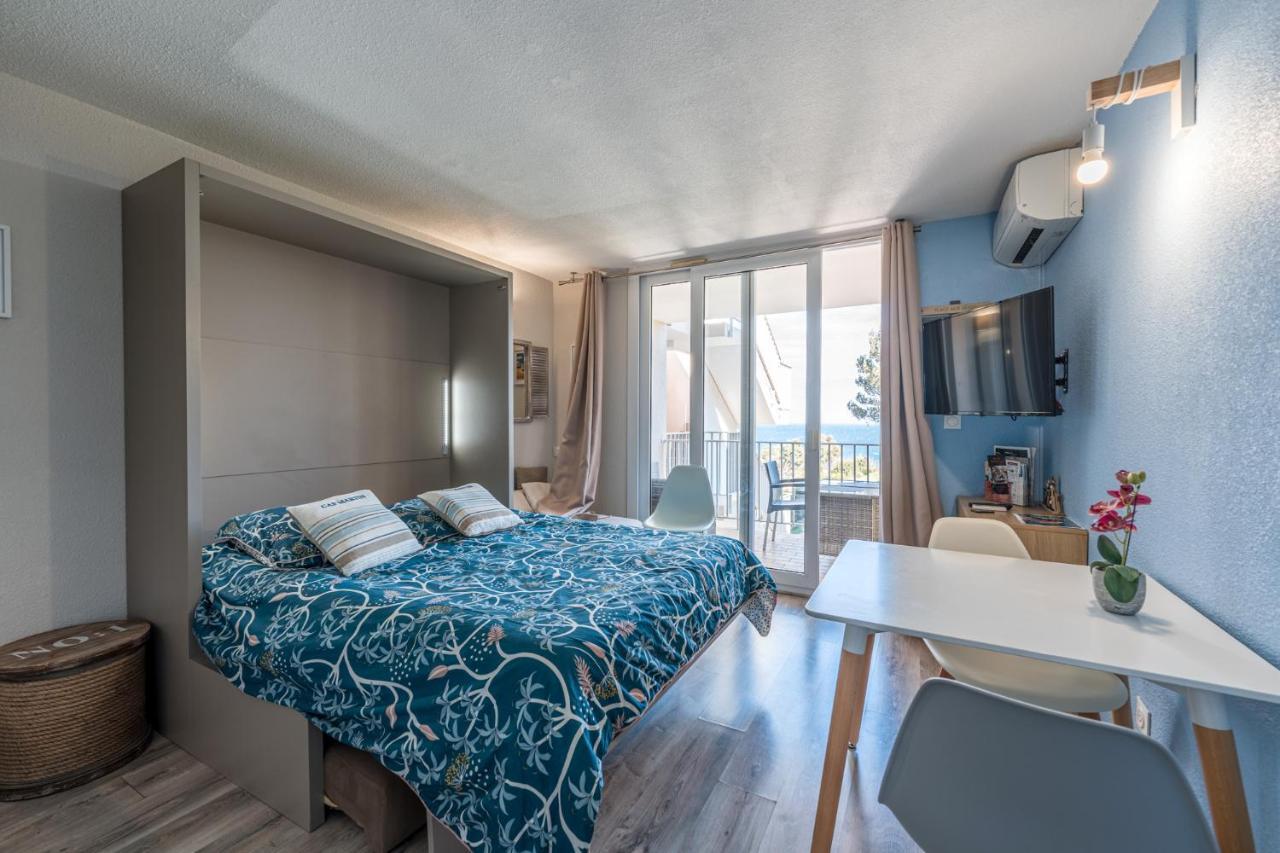 Studio *** "Thalabanyuls" - Vue Mer - Balcon Экстерьер фото